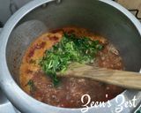 A picture of step 1 of Methi and Soya Khatti Daal.