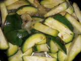 Tortilla de coliflor y zapallitos
