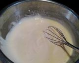 A picture of step 1 of Pandan Cake with Young Coconut Cream Sauce (Convection Oven).