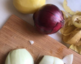 Foto del paso 4 de la receta: Cordero al calvados, con patatas, cebolla.....y aroma de tomillo