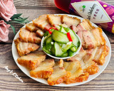 脆皮燒肉佐涼拌小黃瓜的食譜步驟6照片
