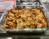 A picture of step 21 of Chicken Marinated with Two Mustards, Potatoes, and Spices.