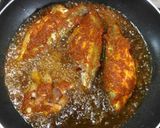 A picture of step 3 of Bhangada fry.
