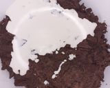 A picture of step 6 of Devil's Food Cake #homebaking.