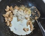 A picture of step 3 of Yogurt and mint chicken.
