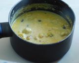 A picture of step 7 of Pall payasam with almond milk, rice dumplings, (Paal kozhukattai in Tamil).