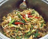 รูปขั้นตอนการทำที่ 5 ของ หมกหัวปลีไก่ใส่ไข่