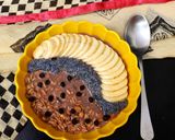 A picture of step 2 of Chocolate Brownie Overnight Oats Bowl.