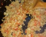 Foto del paso 1 de la receta: Risotto de pollo (arroz amarillo) a mi manera 💕
