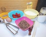 Epres-csokis keksz (hozzáadott cukor nélkül) recept fázis 1 fotója