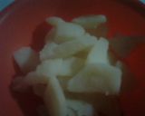 Foto del paso 1 de la receta: Revuelto de papa, jamón y queso