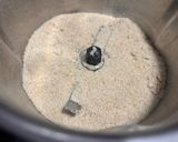 A picture of step 1 of Brown rice nippattu.