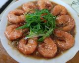 蔴油鮮蝦（電鍋料理）的食譜步驟5照片