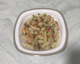 عکس مرحله 8 از دستور سالاد ماکارونی با مرغ 🥗