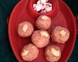 Coconut semolina laddu recipe step 5 photo