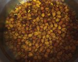 A picture of step 1 of Black chickpea Chaat.