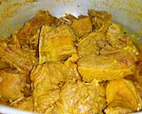 Hình bước làm 2 của món Vịt xiêm giả cầy