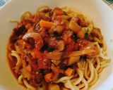 Hình bước làm 6 của món Lagman Uzbekistan