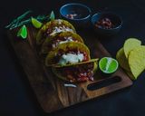 A picture of step 7 of Chicken in Sweet Tomato sauce Tacos.