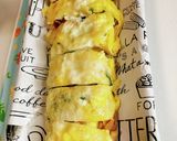 A picture of step 10 of Egg Tamagoyaki with Menma and Shiso.