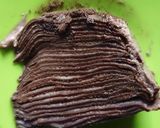 Foto langkah ke 4 dari resep Mille crepes cake.