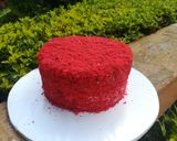 A picture of step 1 of Red velvet cake/cupcakes.