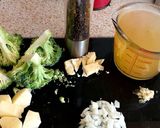 A picture of step 1 of My Broccoli + Stilton Soup 😃.