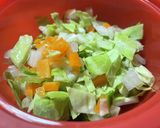A picture of step 4 of Colorful Vegetable Katsu Donburi.