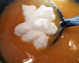 Une image de l'étape 2 de Crème de potiron avec poêlée des graines ail et gingembre.