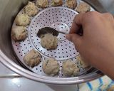 Foto langkah ke 4 dari resep Siomay Ayam Udang Bumbu Kacang (Versi Kukus) Part. 2.