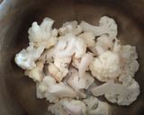 A picture of step 1 of Gobi pakora Cauliflower fritters.