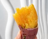 Foto langkah ke 5 dari resep Korean Baked Sweet Potato / Ubi Panggang Ala Korea (Ice Bath Method - Simple keluar Madu).