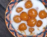 Foto langkah ke 6 dari resep Bubur Biji Salak Labu Kuning.