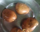 A picture of step 1 of Potato Pancake with a twist.