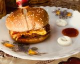 A picture of step 2 of Cafe Style Shami BurGer 🍔.