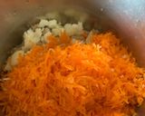 A picture of step 2 of Quinoa cabbage tikki.