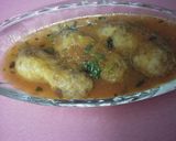 A picture of step 7 of Malai Kofta.