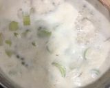 Foto del paso 2 de la receta: Crema parmentier de guisantes y queso curado