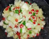 Foto langkah ke 3 dari resep Acar Nenas Timun.