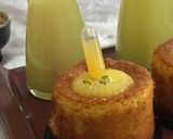 صورة لخطوة 6 من وصفة بسبوسة بنكهة الليمون و كريمة البرتقال 🍋🍊