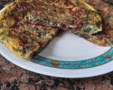 Foto del paso 3 de la receta: Tortilla de espinaca y fruta seca