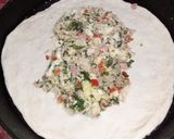 Foto del paso 8 de la receta: Relleno 1 para los calzones. (De pollo y verdura)