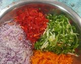 A picture of step 1 of Pizza sauce.