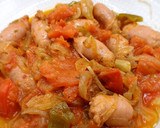 Foto del paso 8 de la receta: Longaniza al vermú con verduras