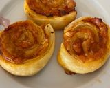 Gyors pizzás csiga recept fázis 2 fotója