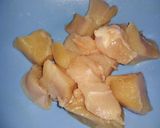 A picture of step 2 of Butter Fly chicken bites.