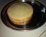 A picture of step 5 of Eggless vanilla cake.