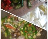 Foto langkah ke 1 dari resep Tumis sawi putih pedes gurih 😋😋👍.