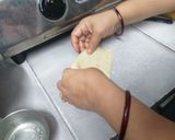 चाइनीज पट्टी समोसा (Chinese patti samosa recipe in Hindi) रेसिपी चरण 10 फोटो