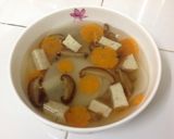 Hình bước làm 2 của món Canh Bánh Phồng Tôm Chay